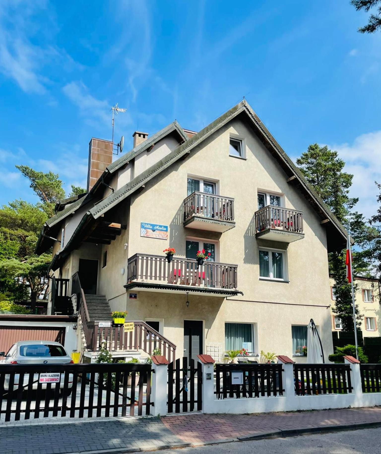 Villa Azalia Jastrzębia Góra Buitenkant foto