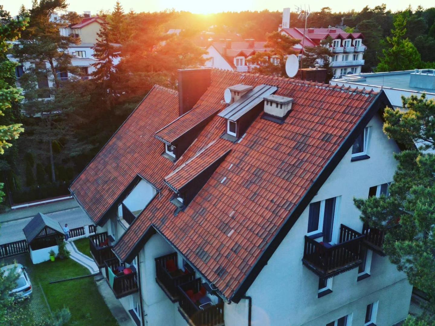 Villa Azalia Jastrzębia Góra Buitenkant foto